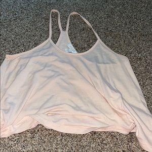 cute peach crop top